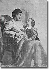 Malá Gemma so svojou matkou, Aureliou Galgani